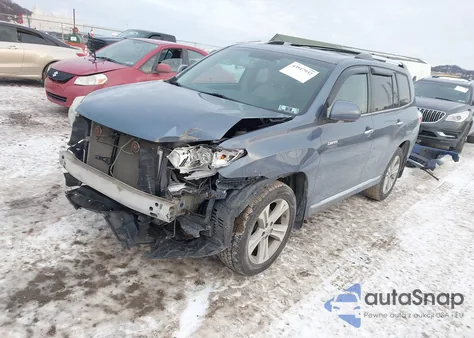2013 Toyota Highlander Limited V6 from USA, damaged, VIN 5TDDK3EH6DS182740
